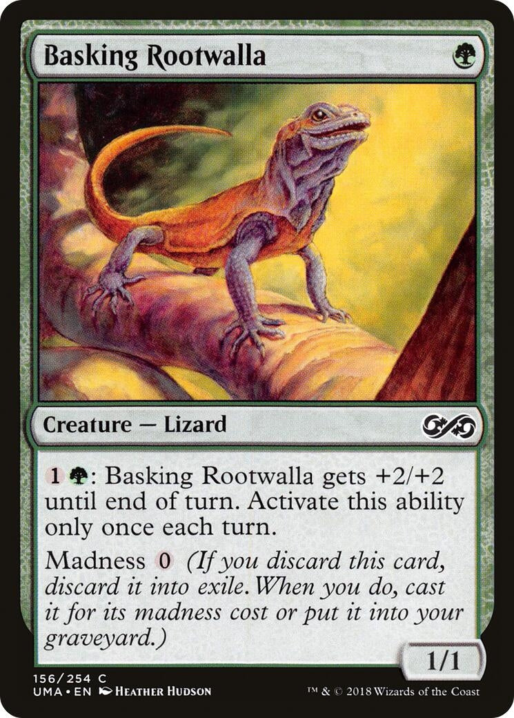 Image for Basking Rootwalla (156) (UMA) - Magic: The Gathering