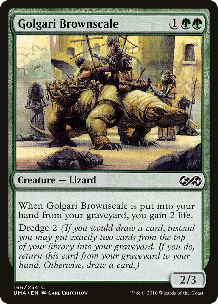 Image for Golgari Brownscale (166) (UMA) - Magic: The Gathering