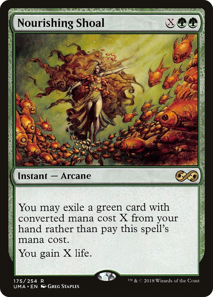 Image for Nourishing Shoal (175) (UMA) - Magic: The Gathering