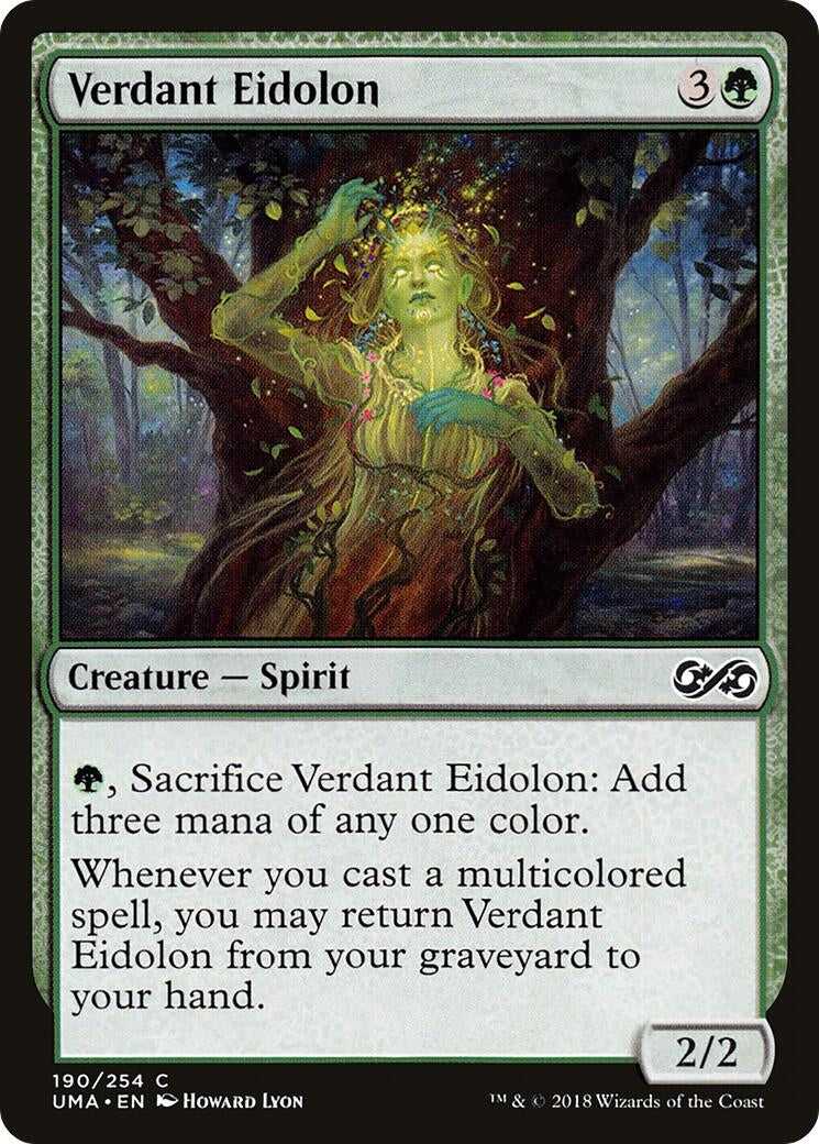Image for Verdant Eidolon (190) (UMA) - Magic: The Gathering
