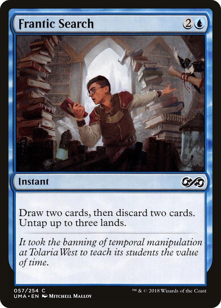 Image for Frantic Search (57) (UMA) - Magic: The Gathering