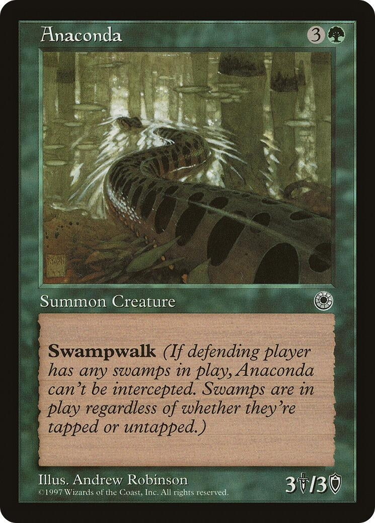 Image for Anaconda (POR) - Magic: The Gathering