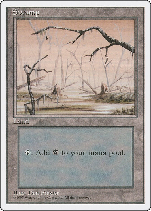 Image for Swamp (B) (190) (4ED) - Magic: The Gathering