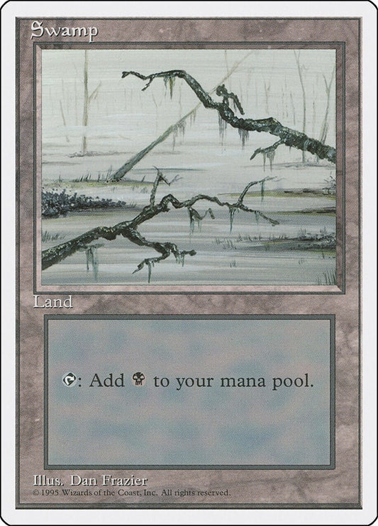 Image for Swamp (C) (191) (4ED) - Magic: The Gathering