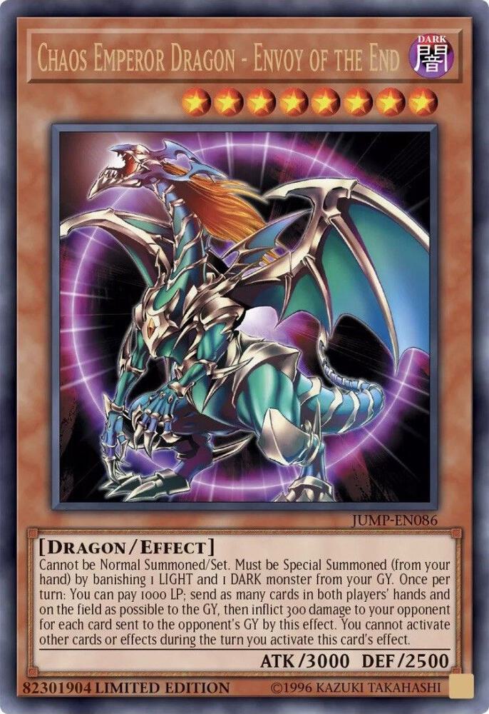 Chaos Emperor Dragon - Envoy of the End (JUMP-EN086) (SJMP)