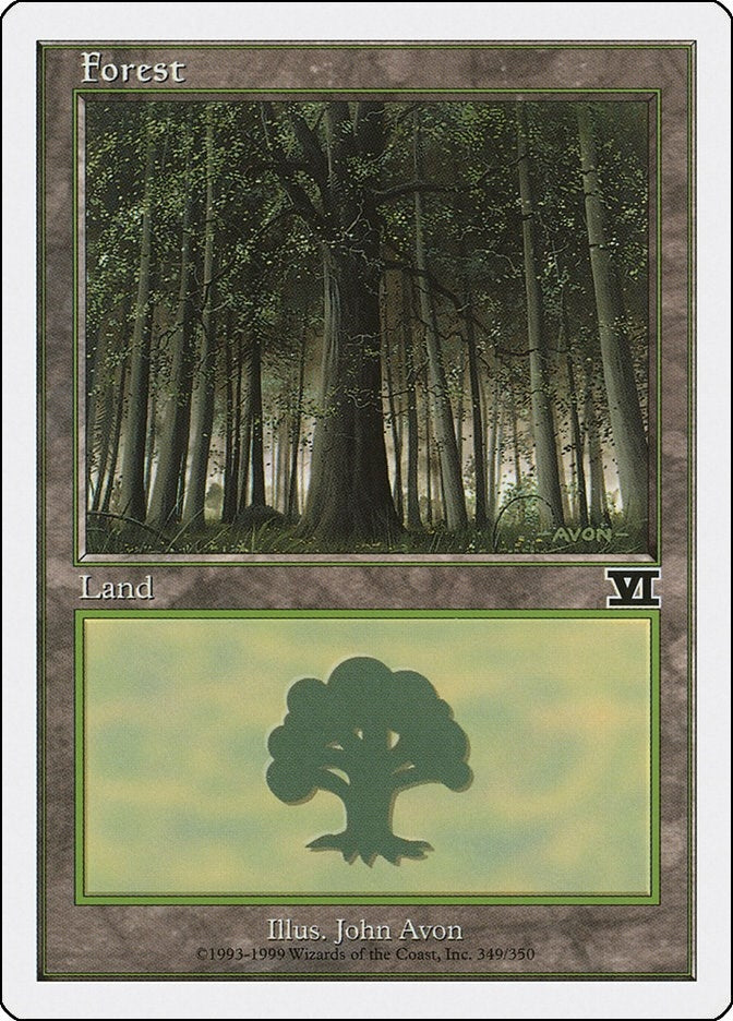 Image for Forest (349) (349) (6ED) - Magic: The Gathering
