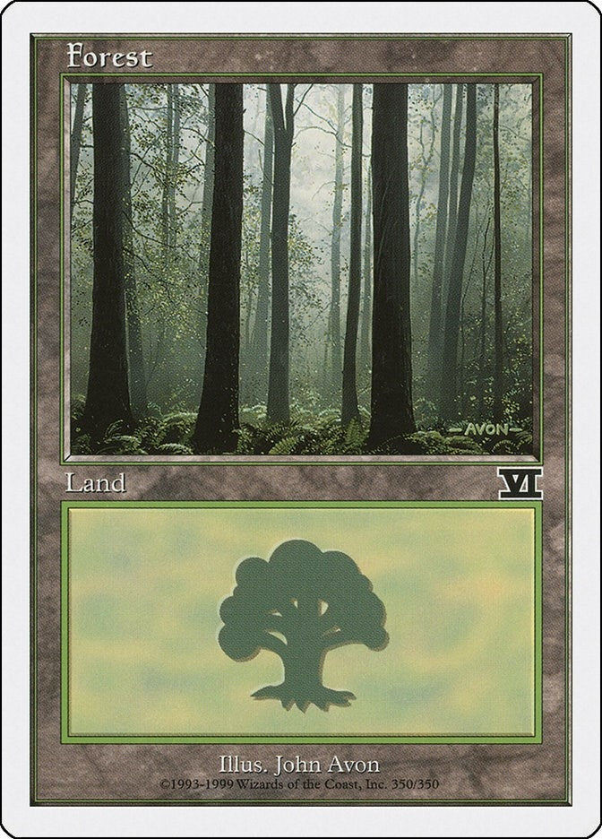 Image for Forest (350) (350) (6ED) - Magic: The Gathering