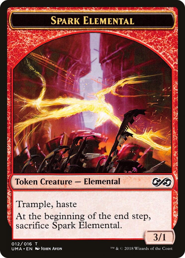 Image for Spark Elemental Token (12) (UMA) - Magic: The Gathering