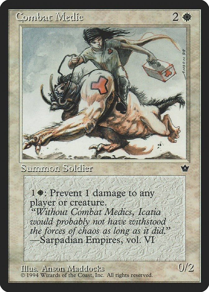 Image for Combat Medic (Maddocks) (FEM) - Magic: The Gathering