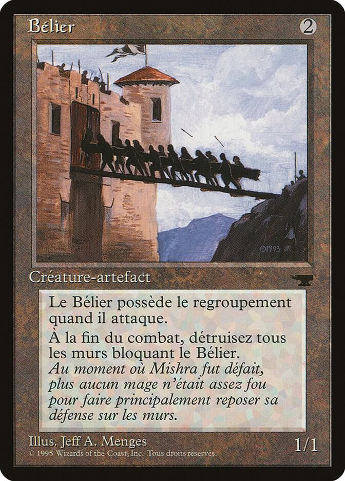 Battering Ram (French) - "Belier" (REN)
