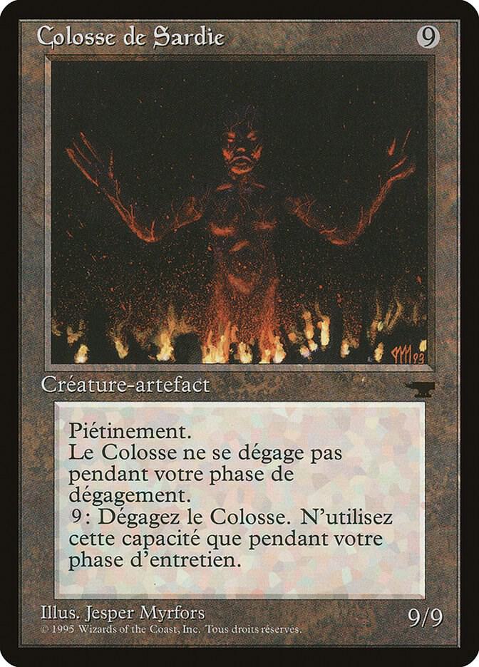 Colossus of Sardia (French) - "Colosse de Sardie" (REN)
