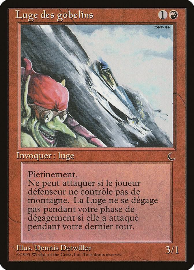 Goblin Rock Sled (French) - "Luge des gobelins" (REN)