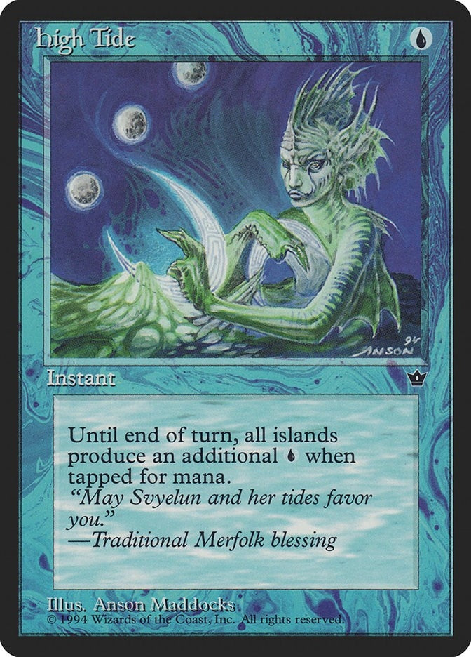 Image for High Tide (Maddocks) (FEM) - Magic: The Gathering