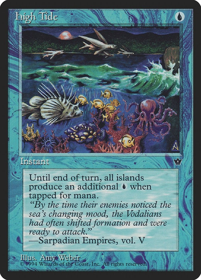 Image for High Tide (Weber) (FEM) - Magic: The Gathering