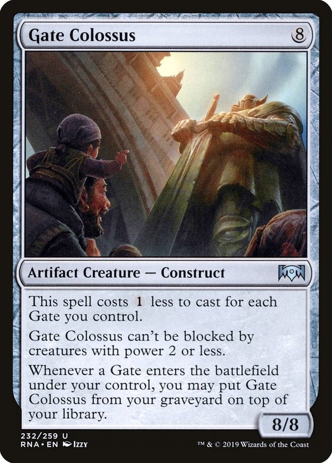 Image for Gate Colossus (232) (RNA) - Magic: The Gathering