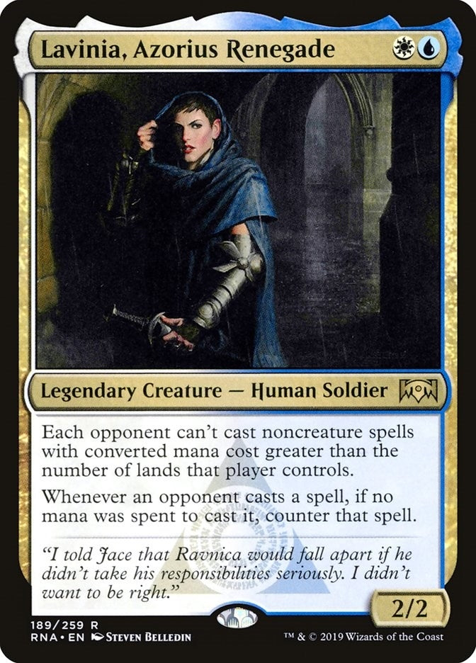 Image for Lavinia, Azorius Renegade (189) (RNA) - Magic: The Gathering