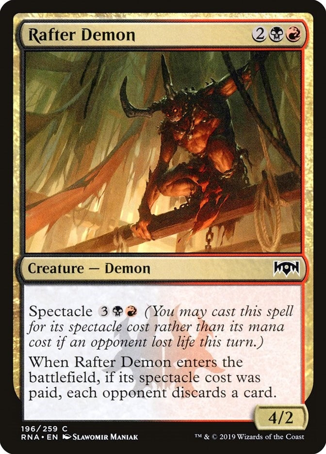 Image for Rafter Demon (196) (RNA) - Magic: The Gathering