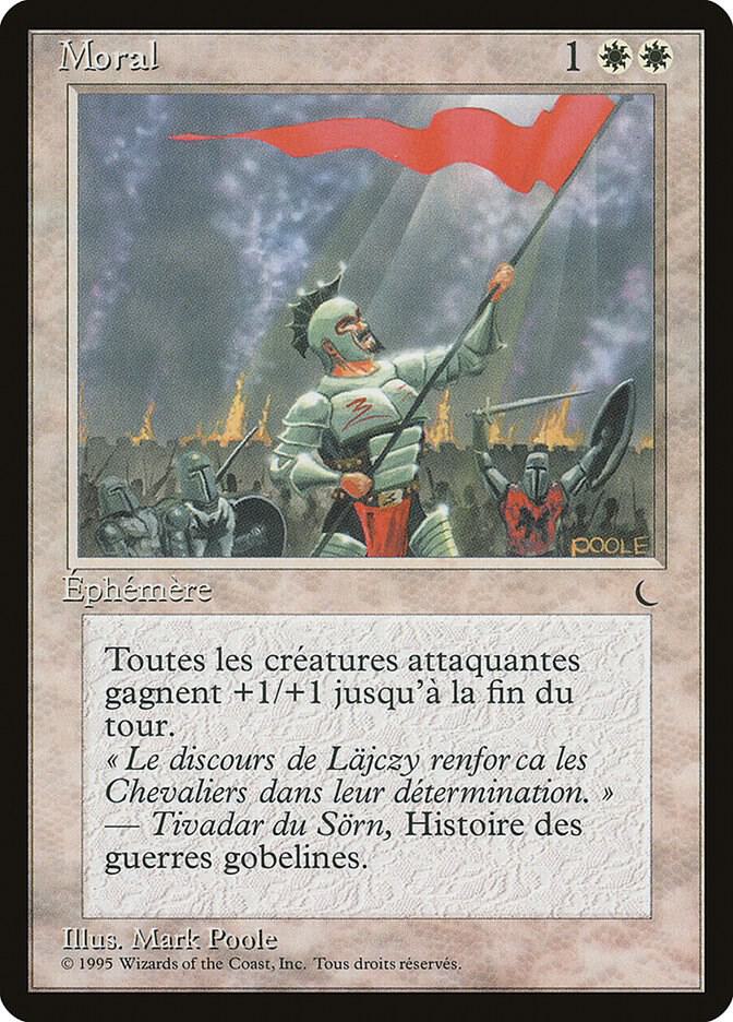 Morale (French) - "Moral" (REN)
