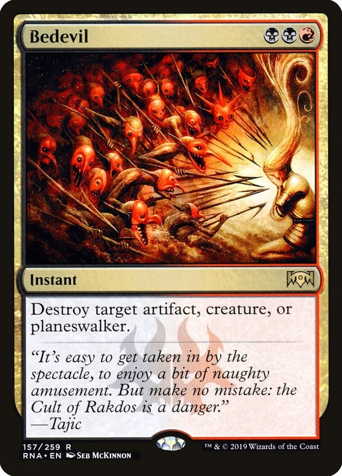 Image for Bedevil (157) (RNA) - Magic: The Gathering