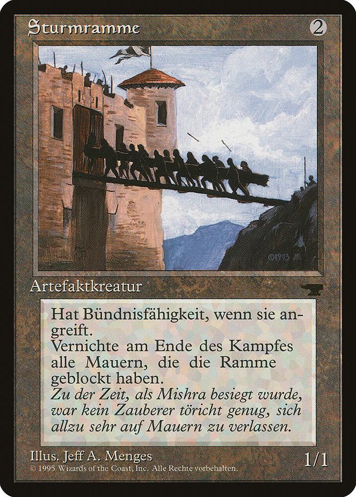 Battering Ram (German) - "Sturmramme" (REN)