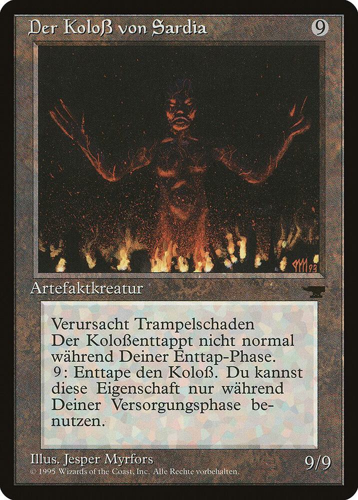 Colossus of Sardia (German) - "Der KoloB von Sardia" (REN)