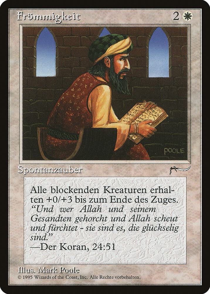 Piety (German) - "Frommigkeit" (REN)
