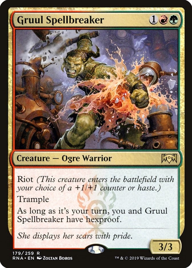 Image for Gruul Spellbreaker (179) (RNA) - Magic: The Gathering