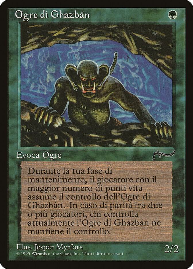 Ghazban Ogre (Italian) "Ogre di Ghazban" (REN)