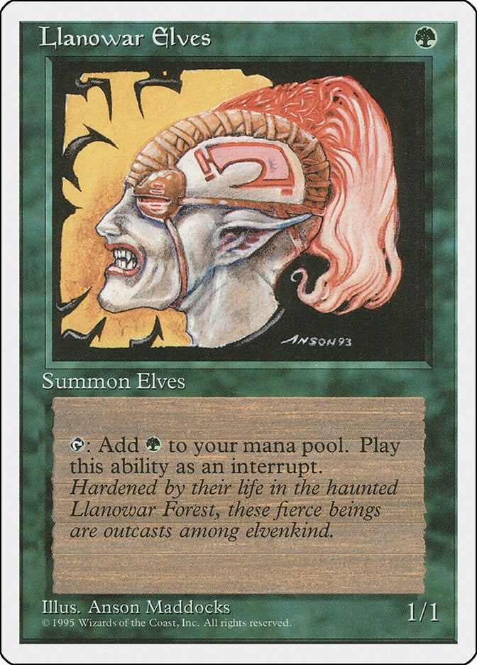 Llanowar Elves (145) (4ED)