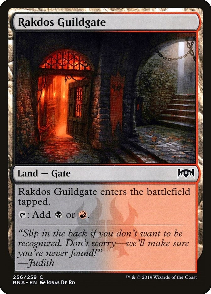 Image for Rakdos Guildgate (256) (256) (RNA) - Magic: The Gathering