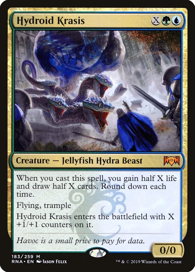 Image for Hydroid Krasis (183) (RNA) - Magic: The Gathering