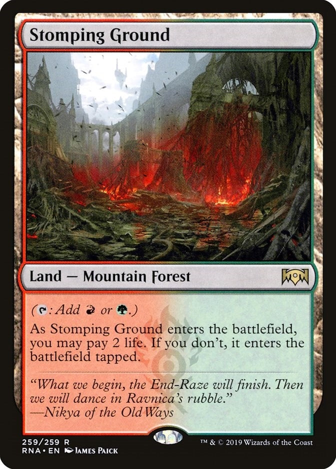 Image for Stomping Ground (259) (RNA) - Magic: The Gathering