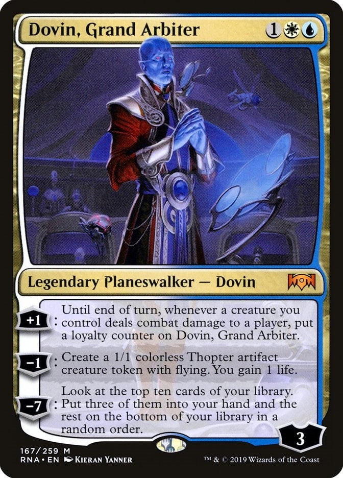 Image for Dovin, Grand Arbiter (167) (RNA) - Magic: The Gathering