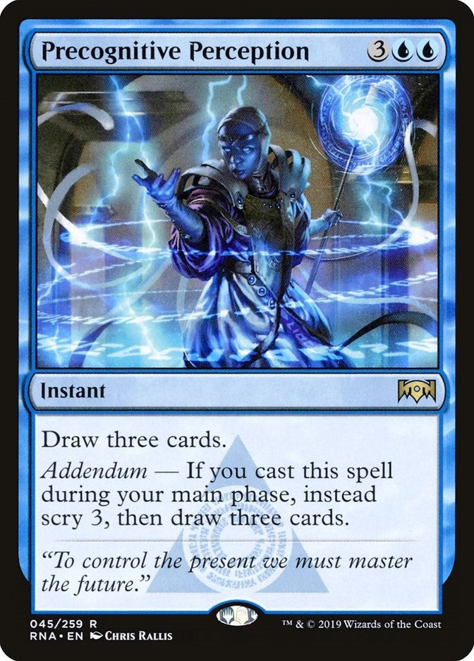 Image for Precognitive Perception (45) (RNA) - Magic: The Gathering