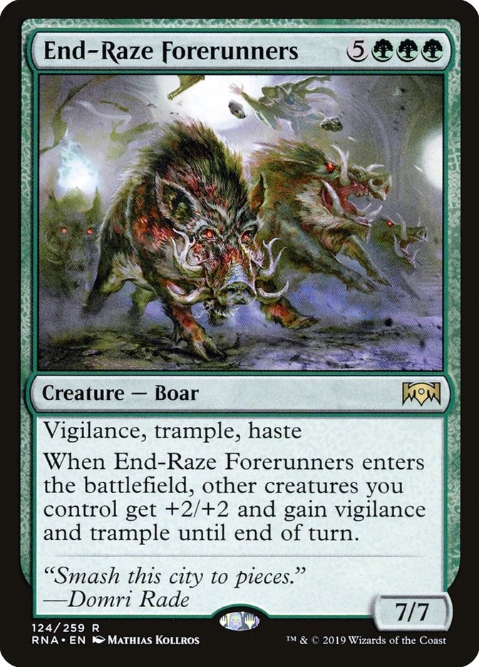 Image for End-Raze Forerunners (124) (RNA) - Magic: The Gathering