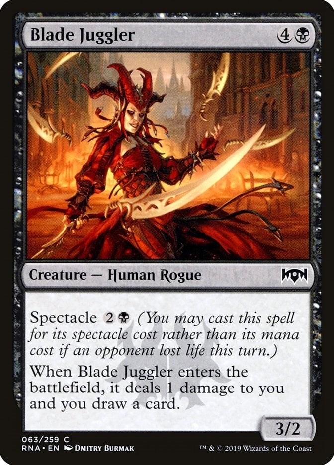 Image for Blade Juggler (63) (RNA) - Magic: The Gathering
