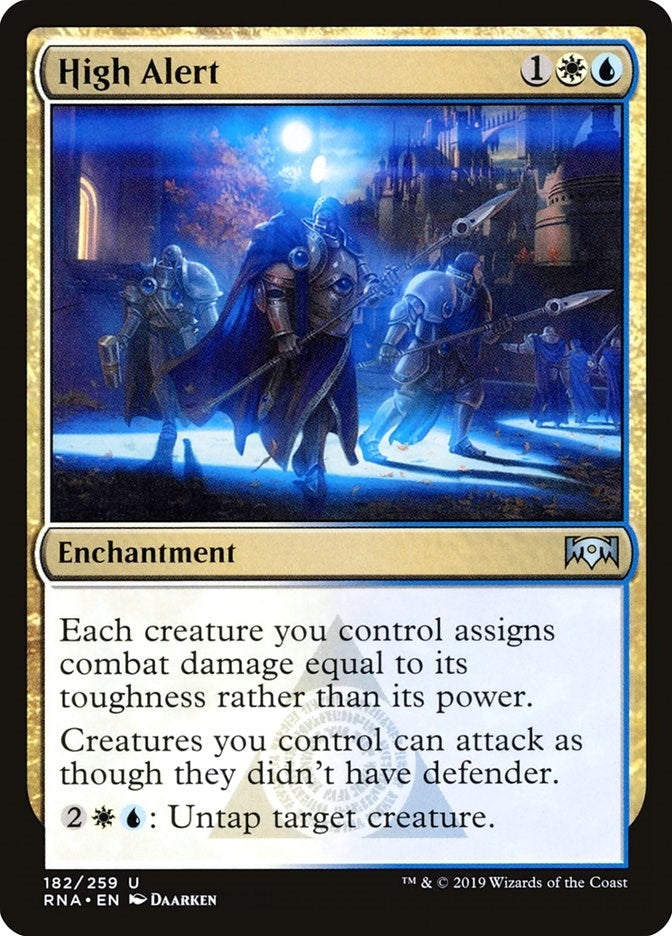 Image for High Alert (182) (RNA) - Magic: The Gathering