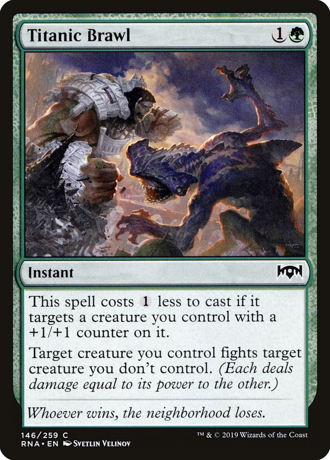 Image for Titanic Brawl (146) (RNA) - Magic: The Gathering