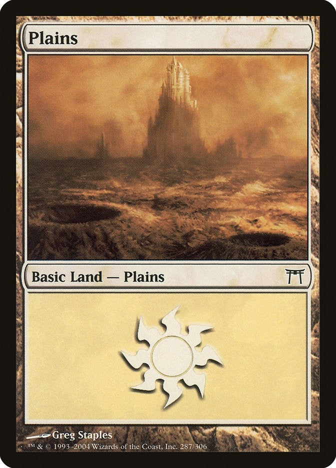 Image for Plains (287) (287) (CHK) - Magic: The Gathering