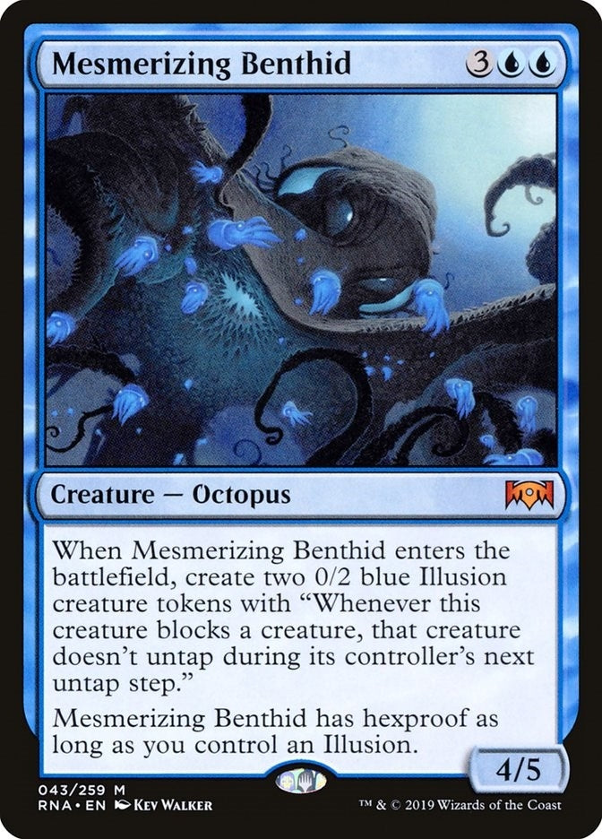 Image for Mesmerizing Benthid (43) (RNA) - Magic: The Gathering