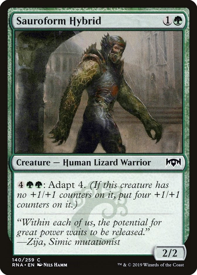 Image for Sauroform Hybrid (140) (RNA) - Magic: The Gathering