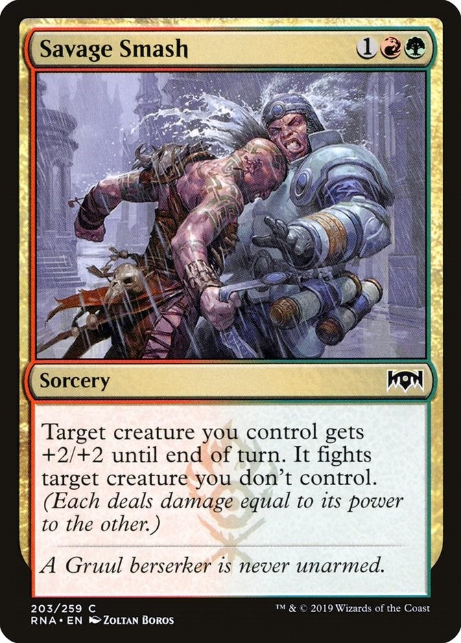 Image for Savage Smash (203) (RNA) - Magic: The Gathering