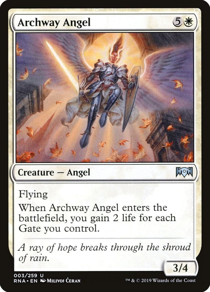 Image for Archway Angel (3) (RNA) - Magic: The Gathering
