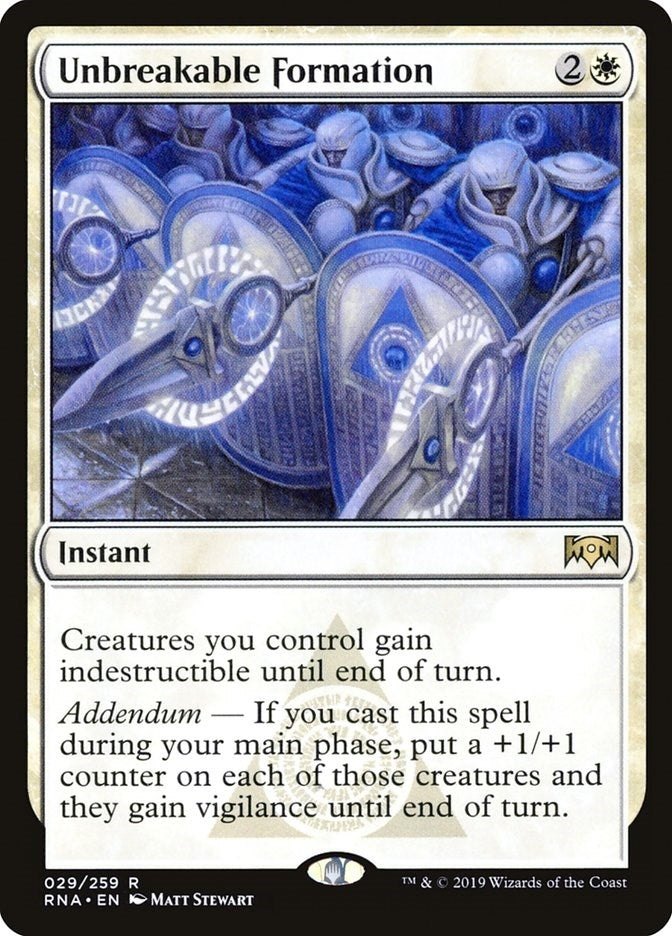 Image for Unbreakable Formation (29) (RNA) - Magic: The Gathering