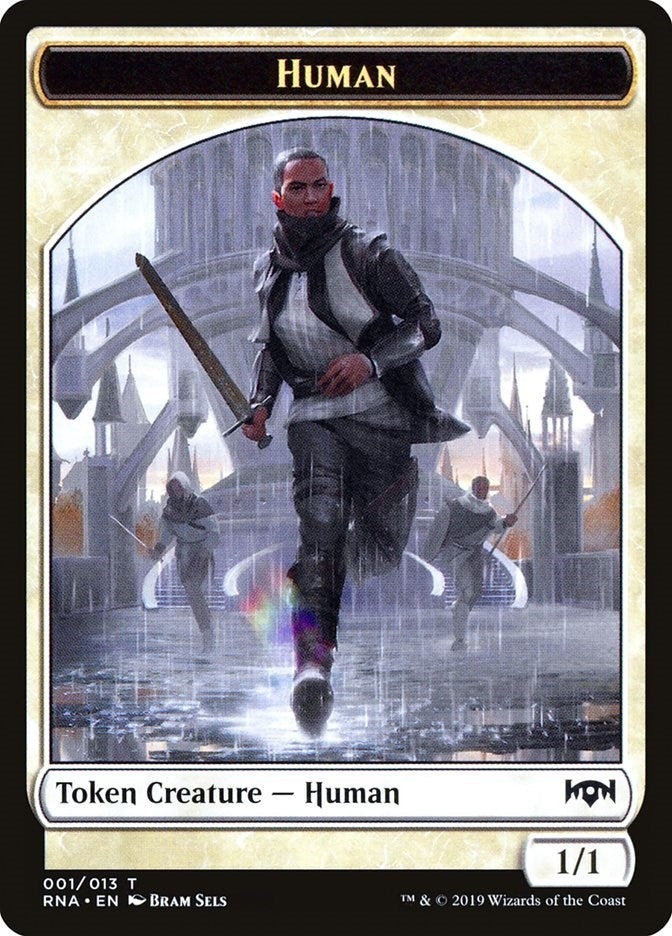 Image for Human Token (1) (RNA) - Magic: The Gathering