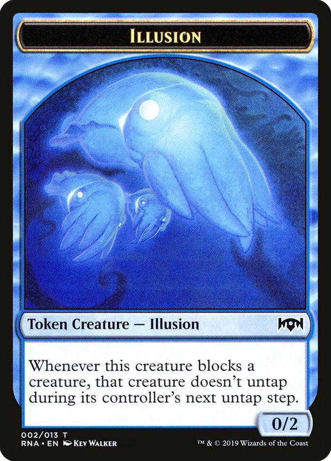 Image for Illusion Token (2) (RNA) - Magic: The Gathering