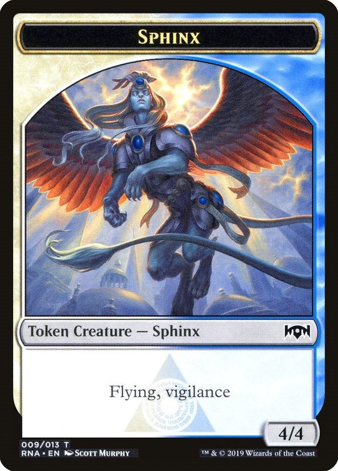 Image for Sphinx Token (9) (RNA) - Magic: The Gathering