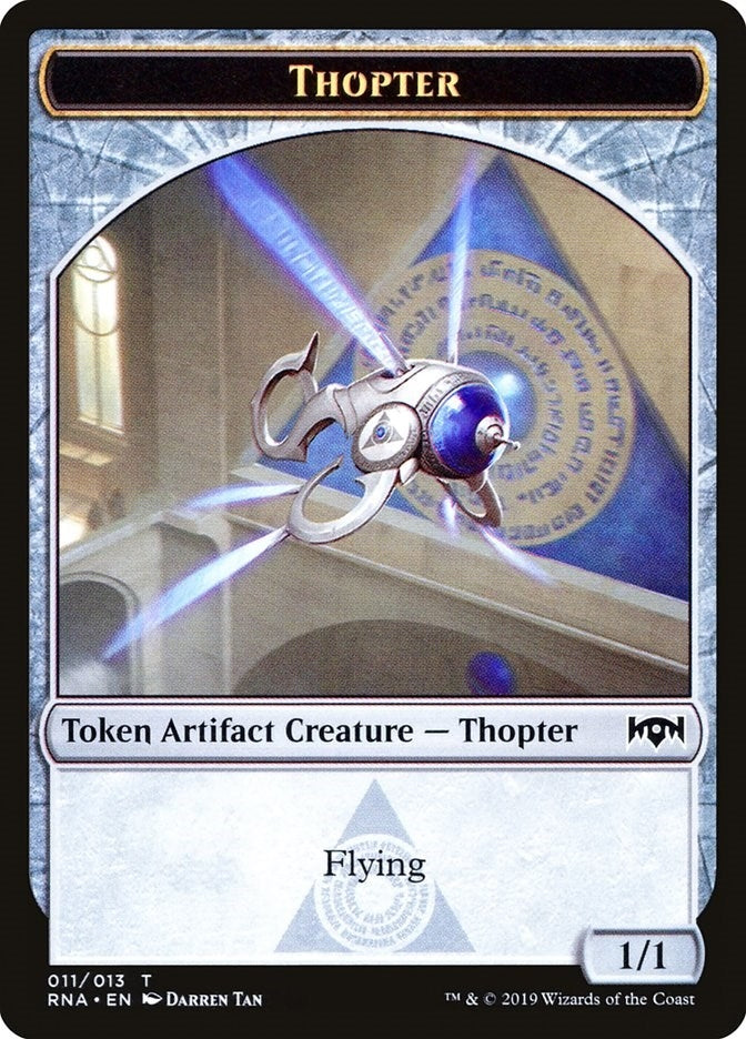 Image for Thopter Token (11) (RNA) - Magic: The Gathering