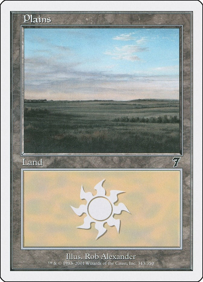 Image for Plains (343) (343) (7ED) - Magic: The Gathering
