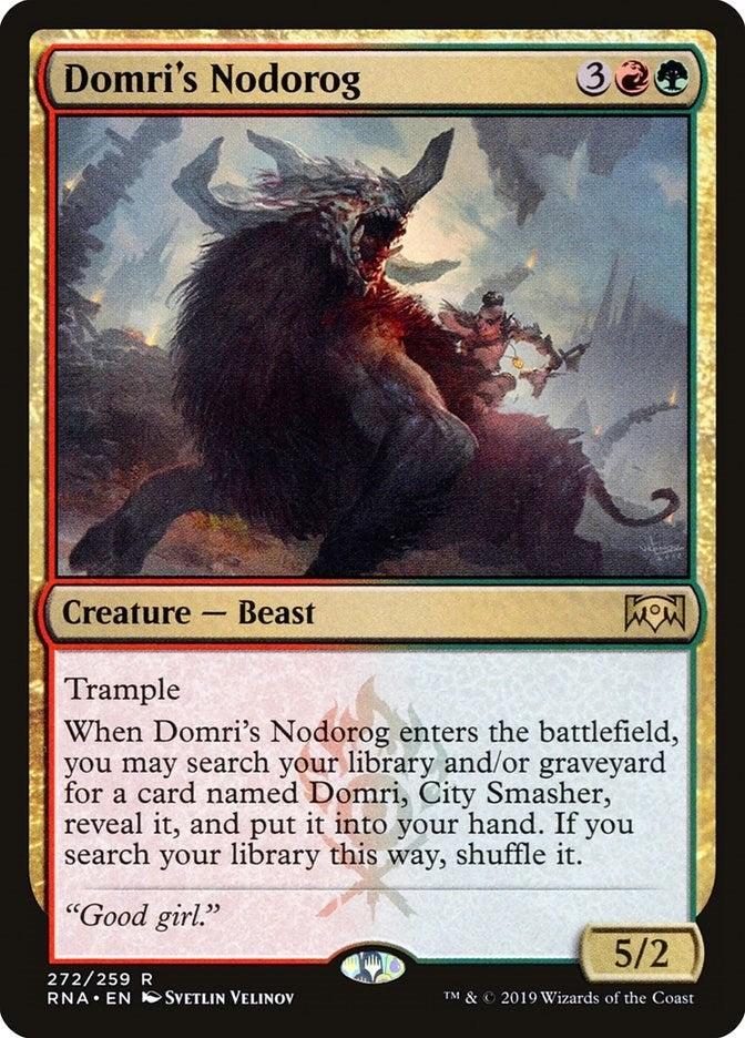 Image for Domri's Nodorog (272) (RNA) - Magic: The Gathering